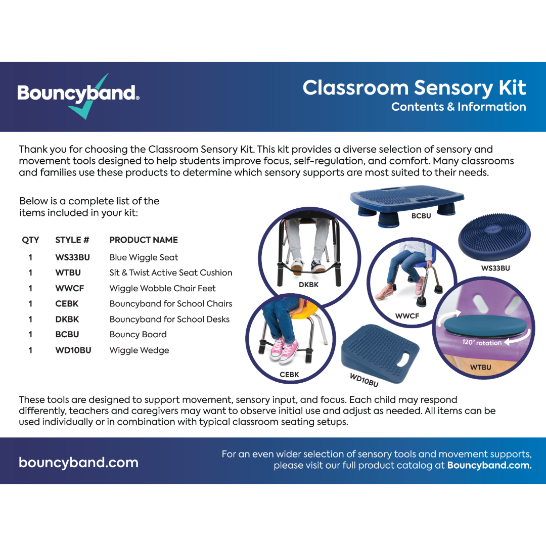 Bouncyband Classroom Sensory Collection