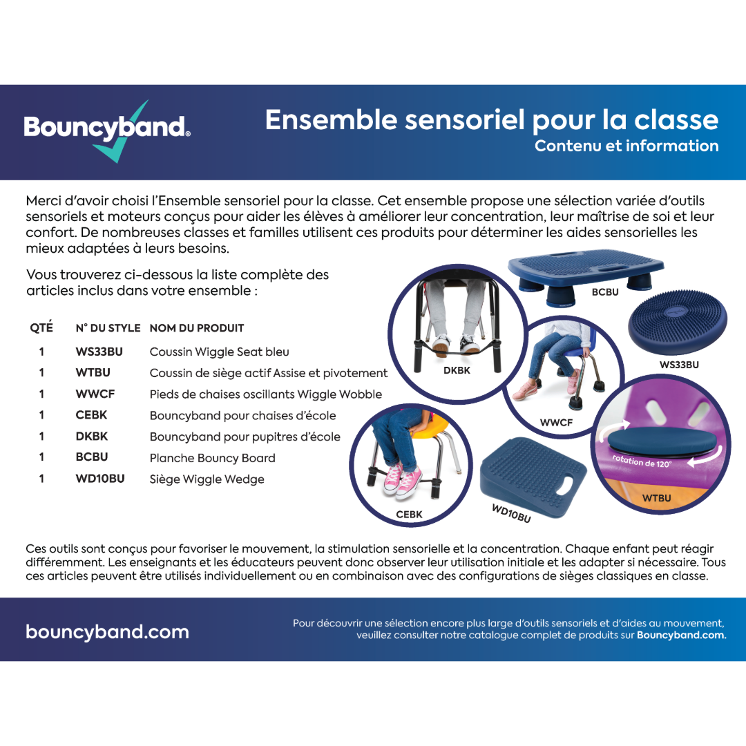 Bouncyband Classroom Sensory Collection
