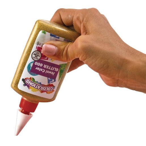 Glitter Glue 4oz Set of 6