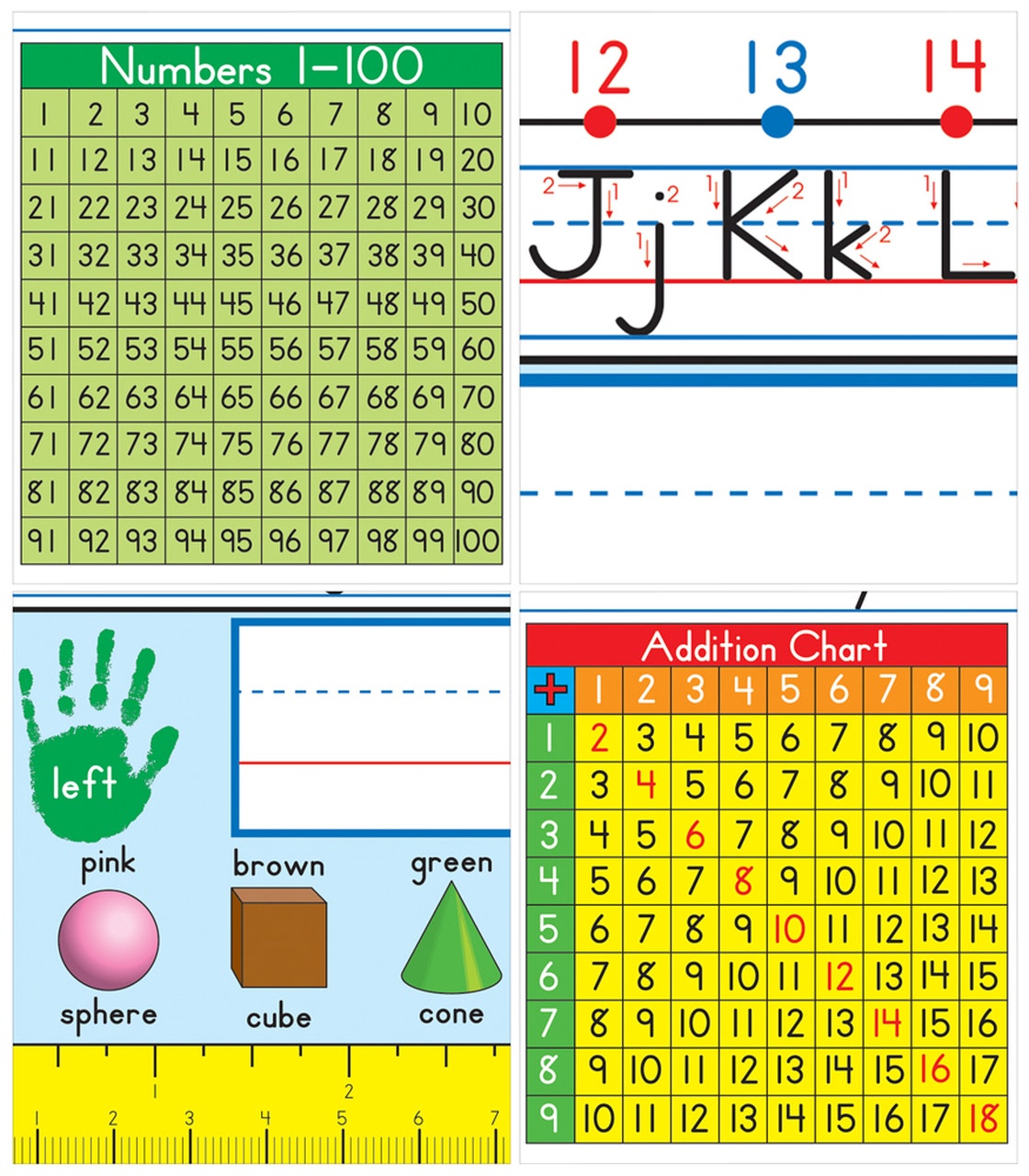 Traditional Manuscript Desk Nameplates Gr 1-3