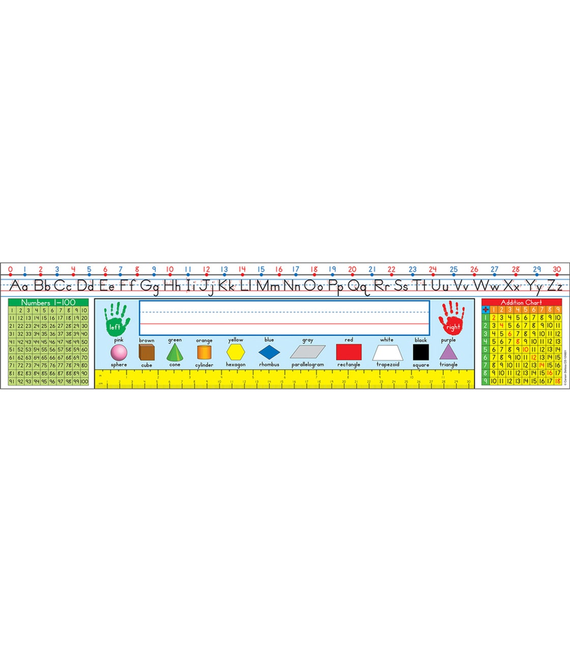 Traditional Manuscript Desk Nameplates Gr 1-3