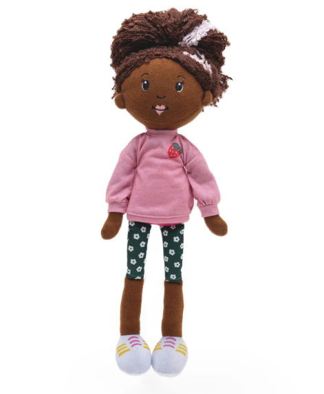 Groovy Girls Saige Brown Skin+Black Hair