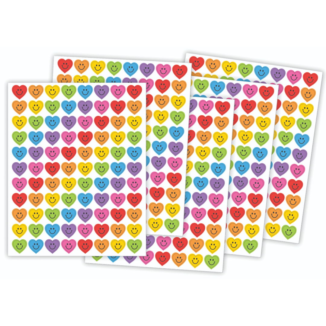 Heart Smiles Mini Stickers Value Pack