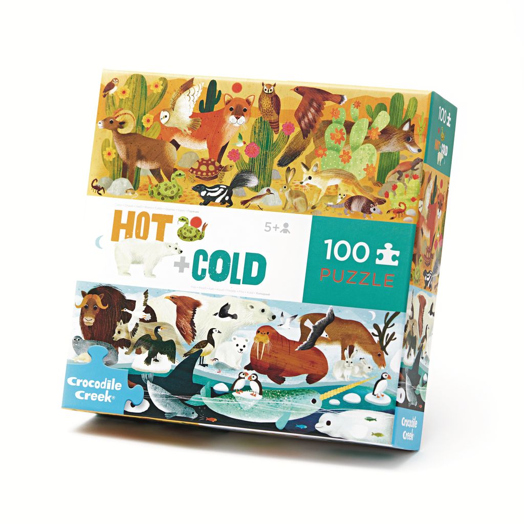 Hot + Cold Opposite Puzzle 100 pc