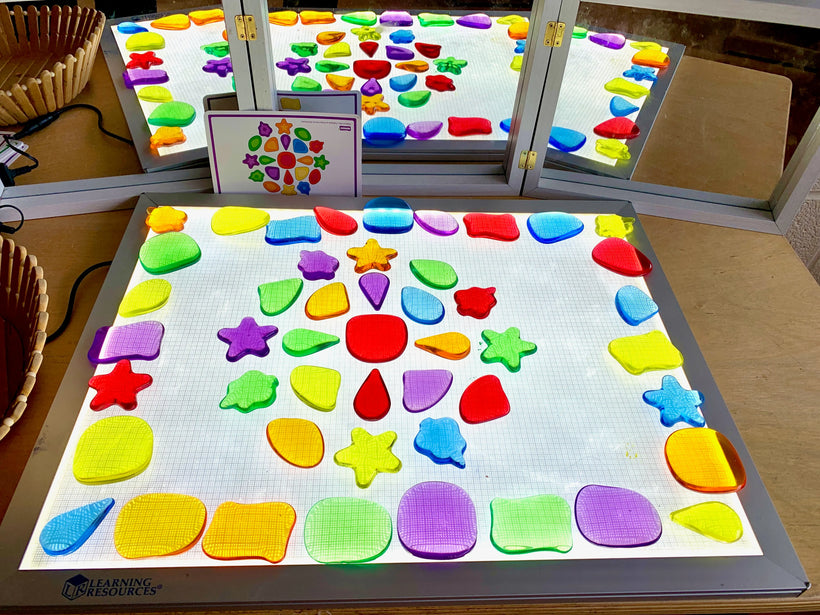 Light Panel Loose Part Mandalas