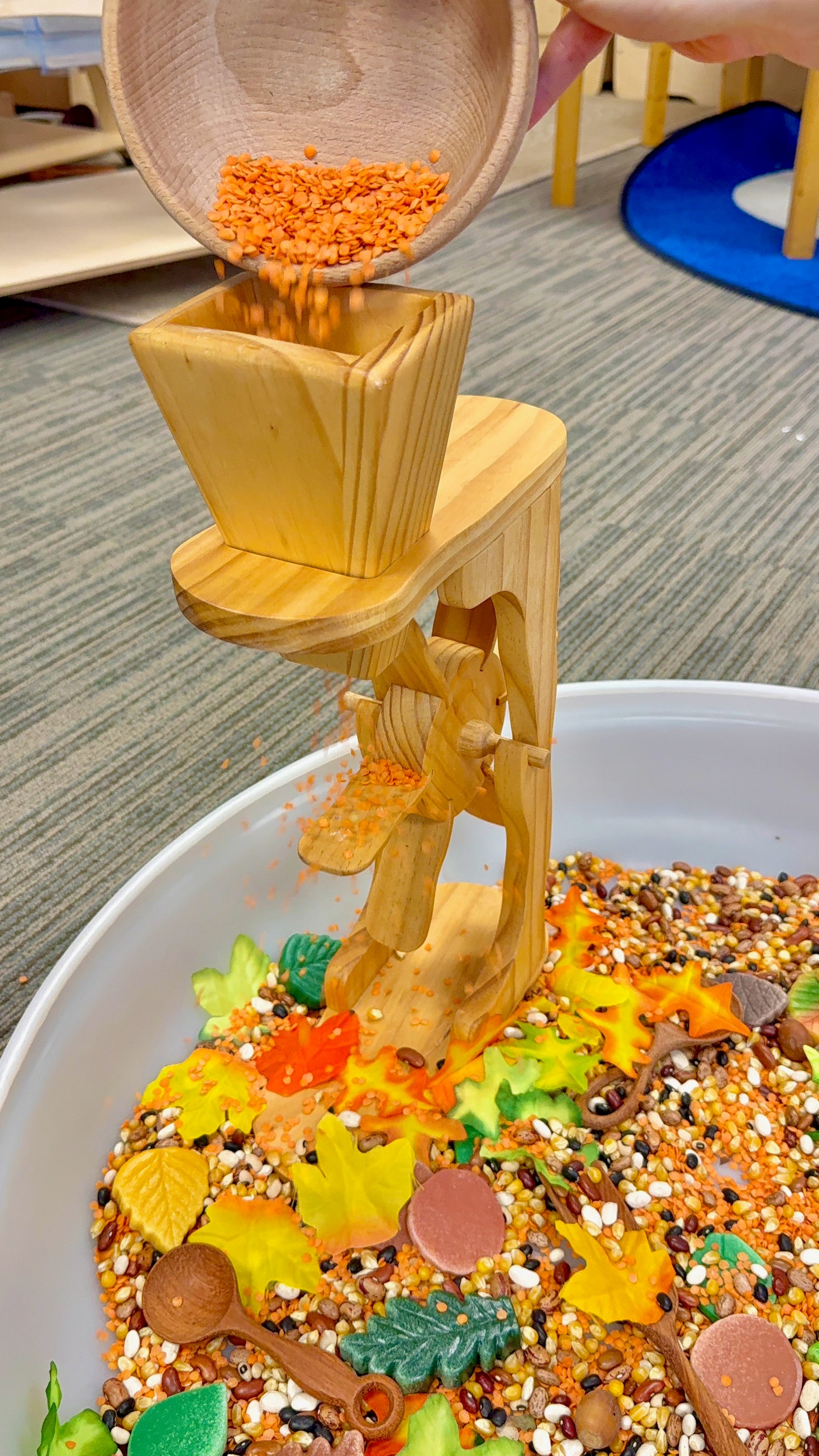 Wooden Water & Sand Wheel