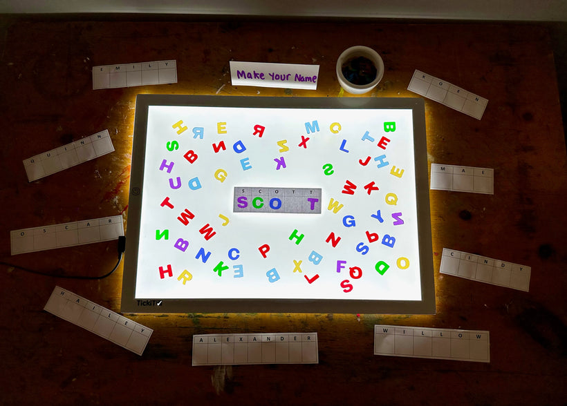 Make & Spell Your Name or a Friend's 