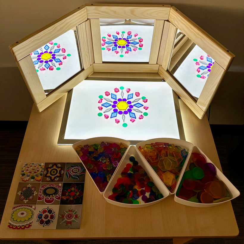 Light Panel Loose Parts Rangoli 