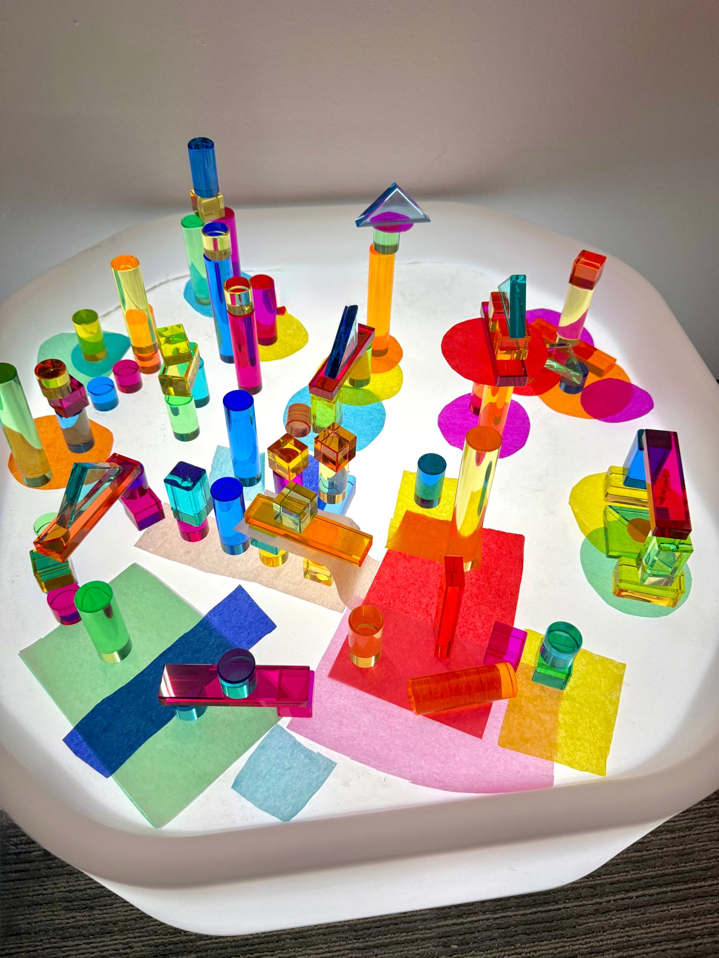 Sensory Glow Tuff Tray Table