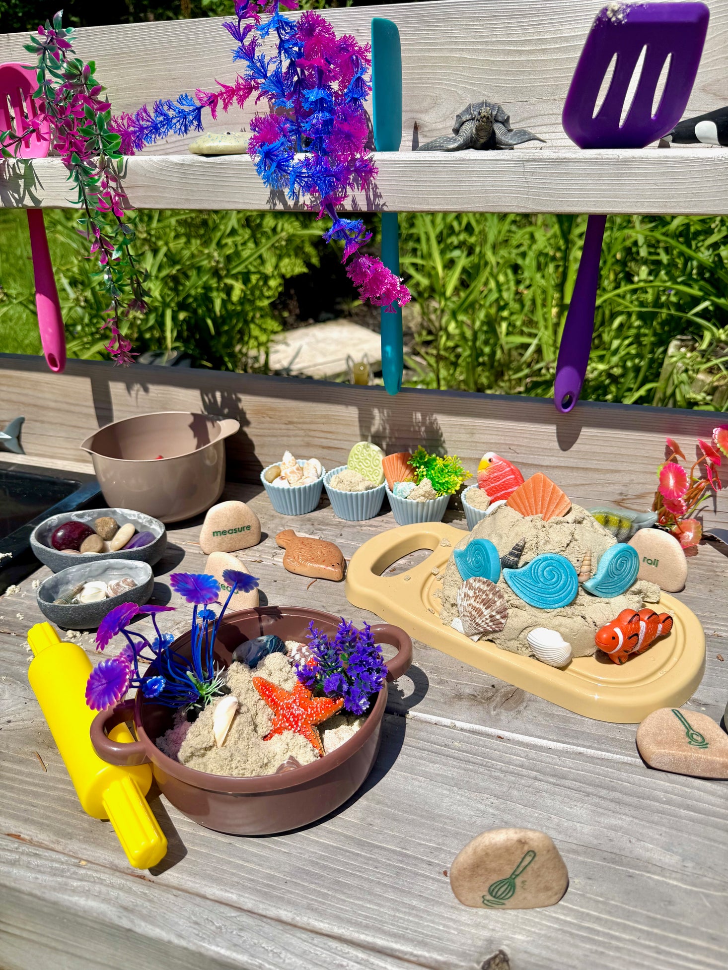 Ocean Play Scenery Stones