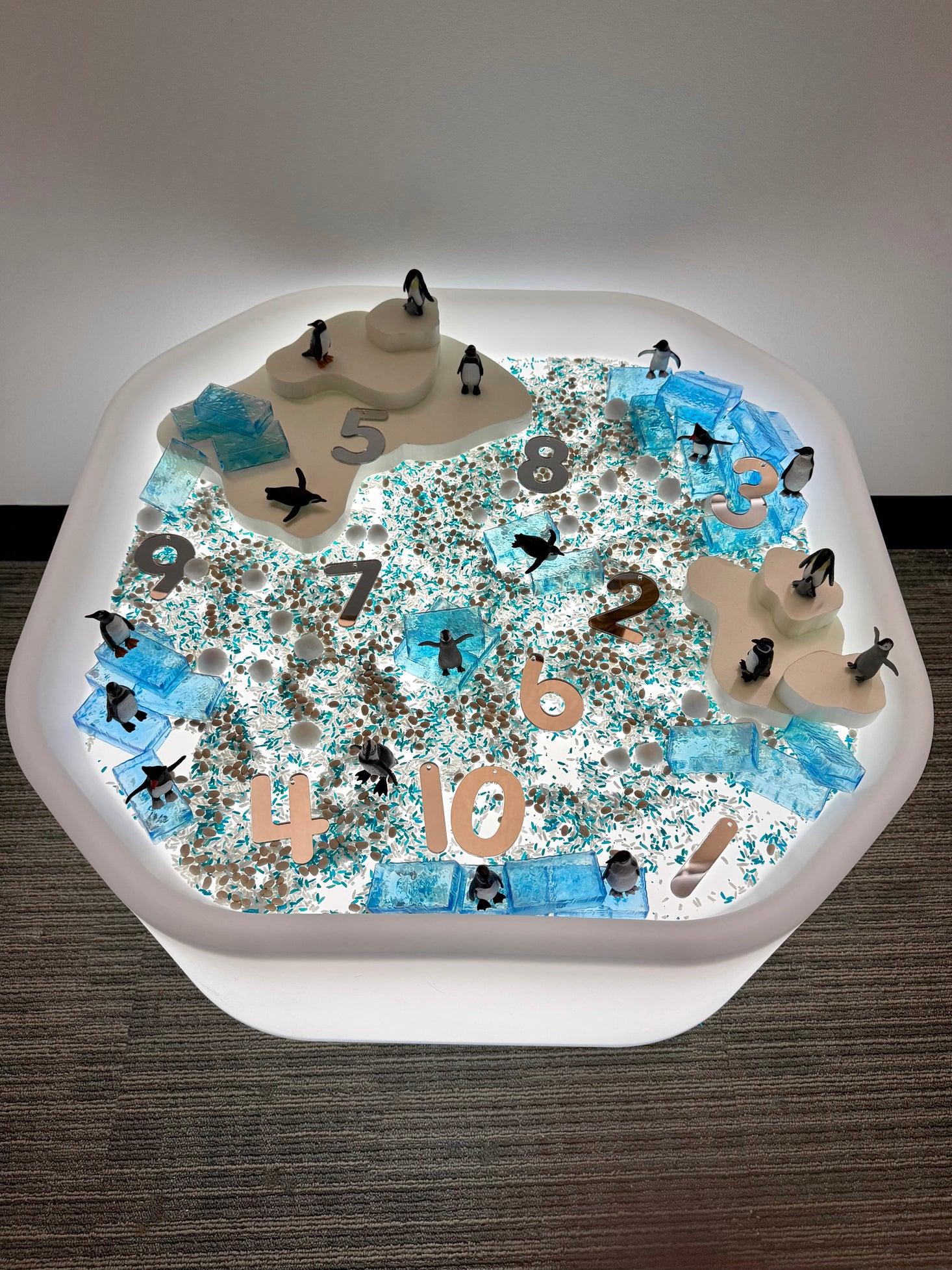 Sensory Glow Tuff Tray Table