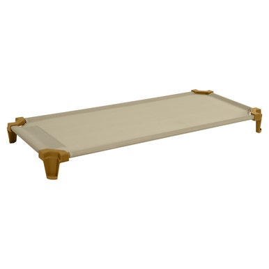 Tan Incredible Cot Single Pack of (1) Assembled
