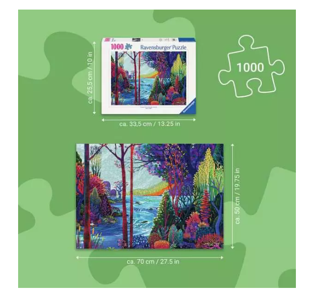 Indigo Forest 1000 Pc Puzzle