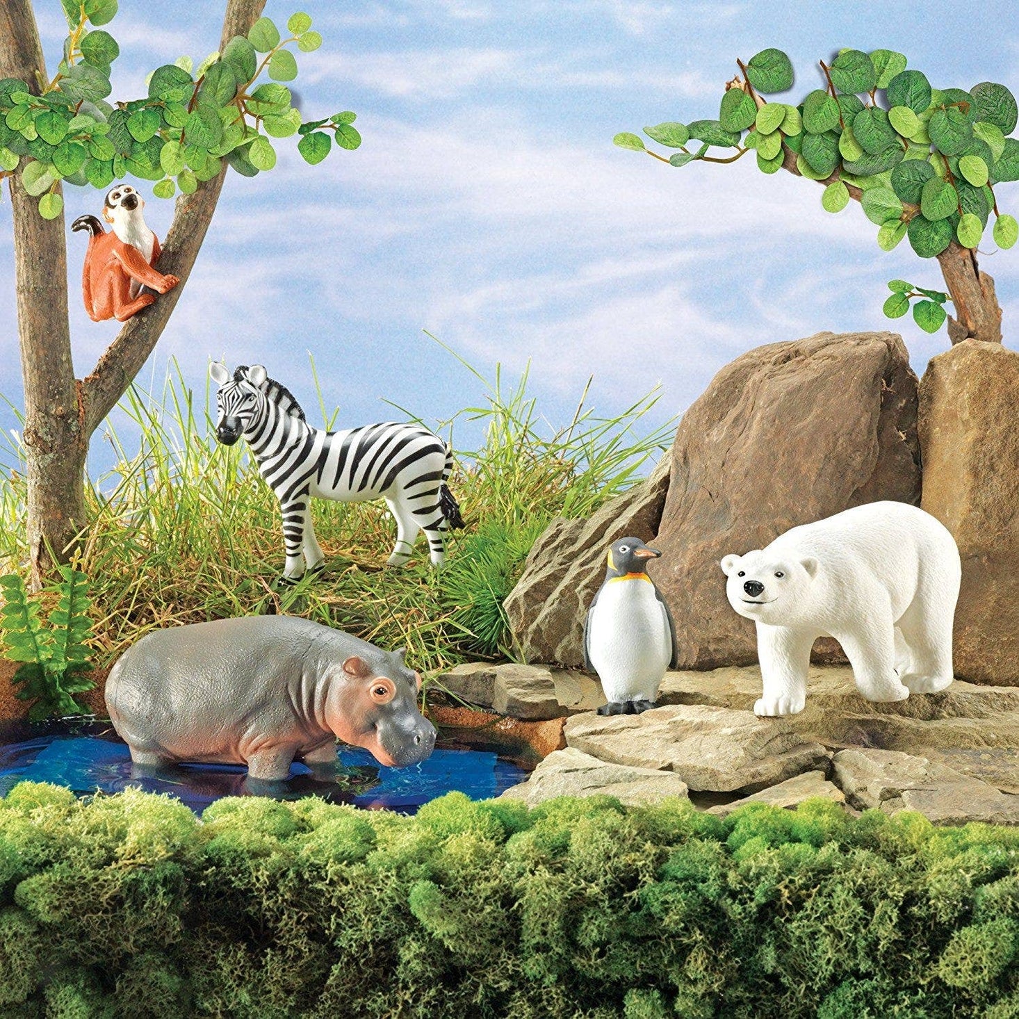 Jumbo Zoo Animals