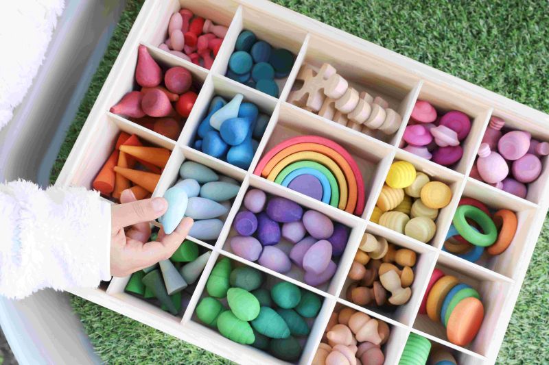 Imagine & Create Loose Parts Kit Set of 206