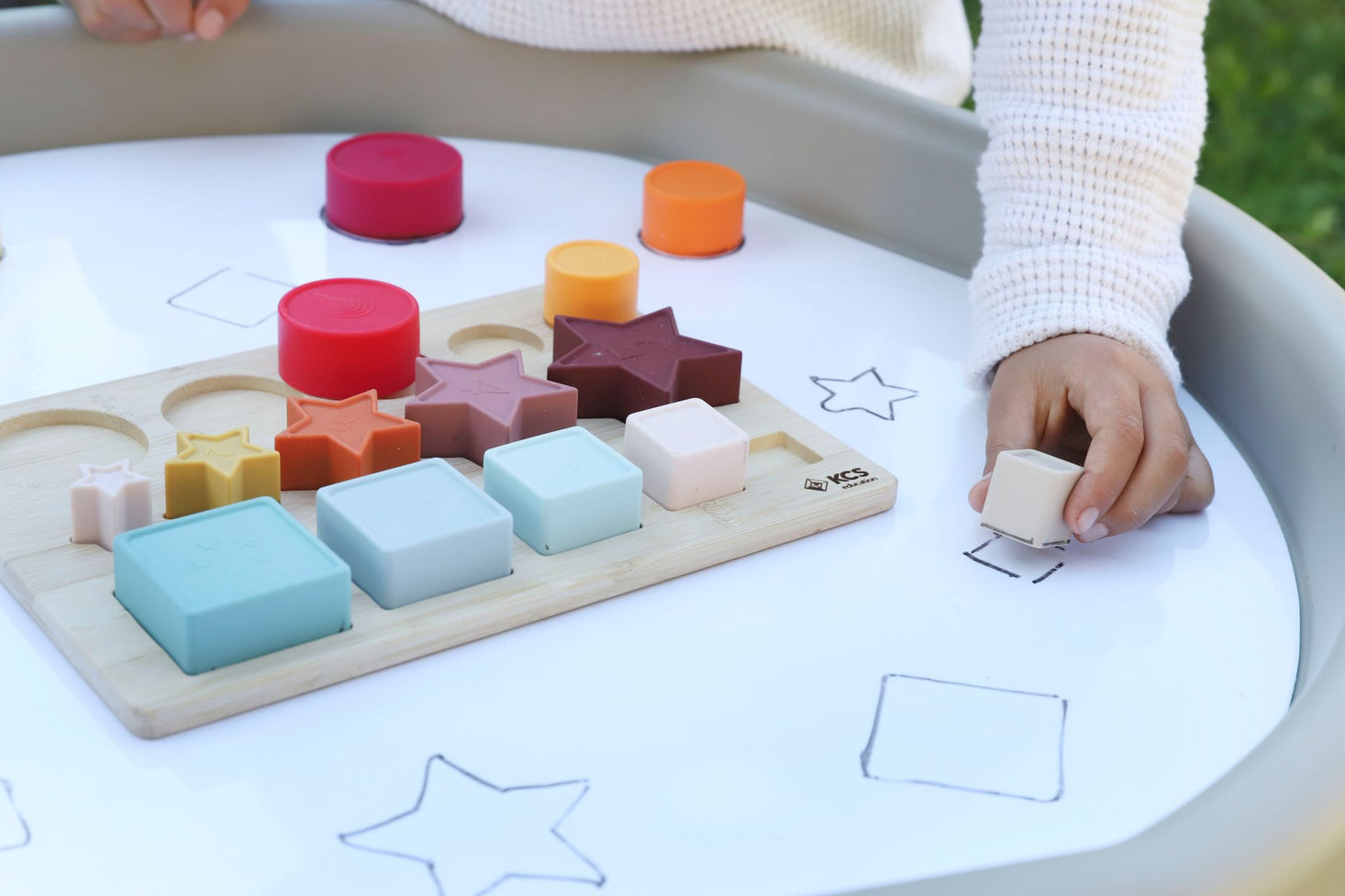 Silicone Sort & Stack Puzzle