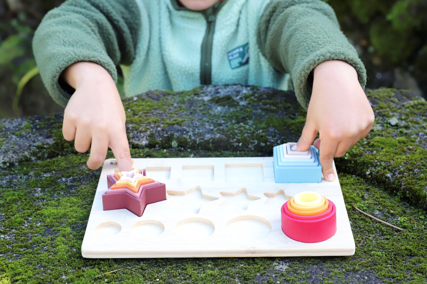 Silicone Sort & Stack Puzzle