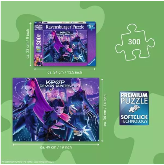 KPop Rumi Mira & Zoey 300 Pc XXL Puzzle