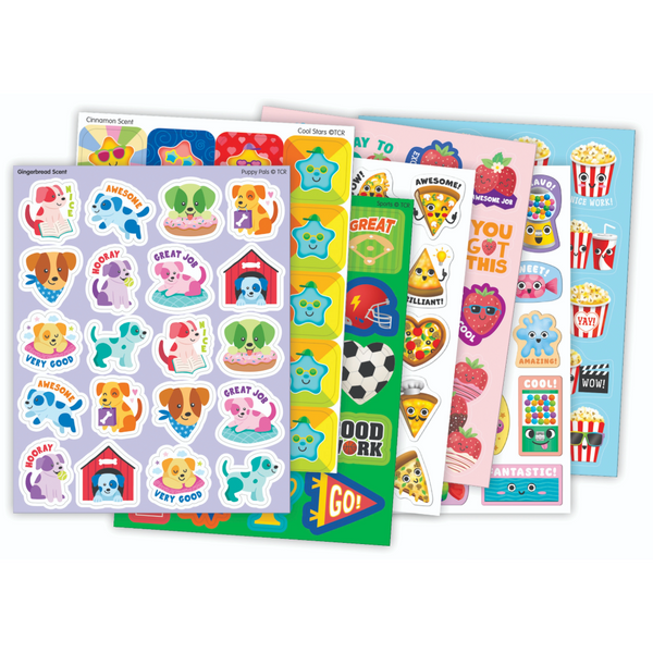 Kids Choice Smelly Stickers Variety Pack