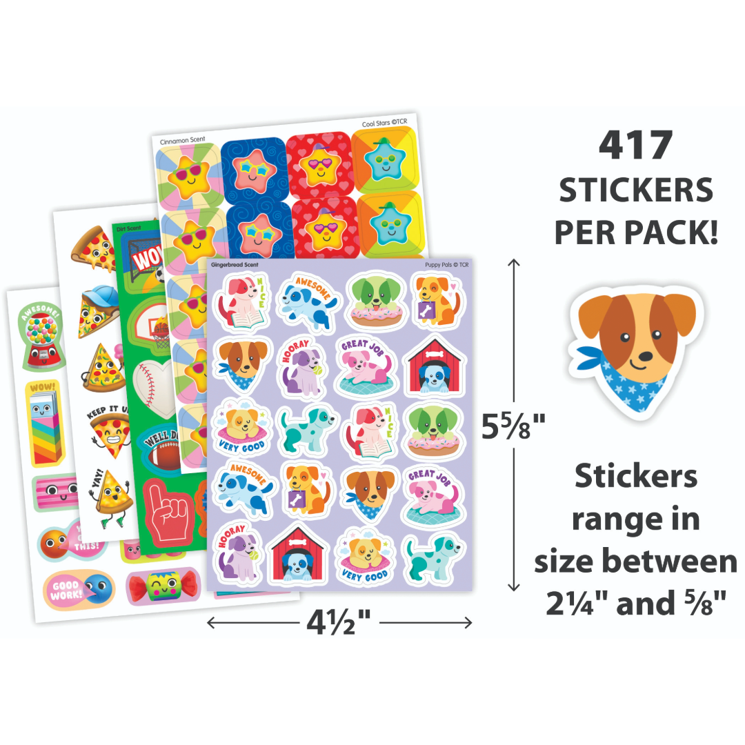 Kids Choice Smelly Stickers Variety Pack