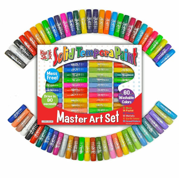 Kwik Stix Tempera Paint 60 pc Master Art Set