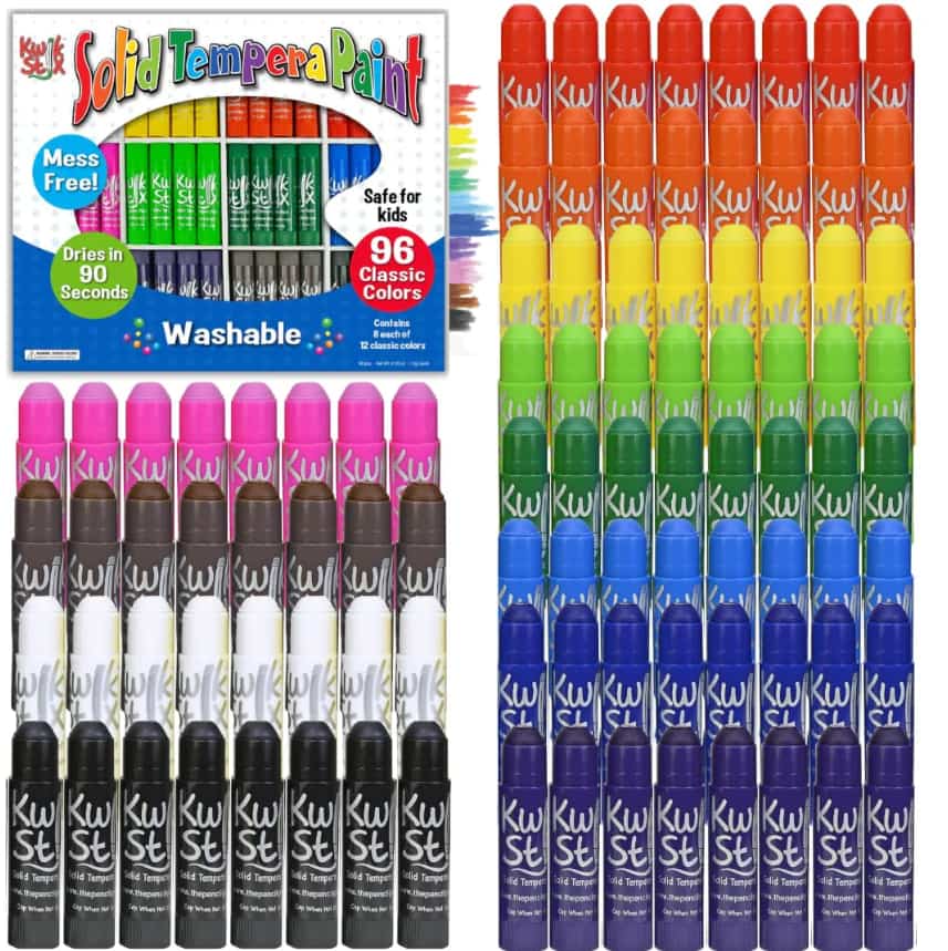 Kwik Stix Tempera Paint 96 pc Classic Classpack