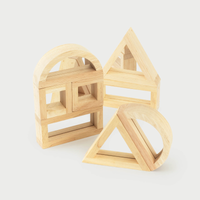 Large Mirror Blocks set of 8