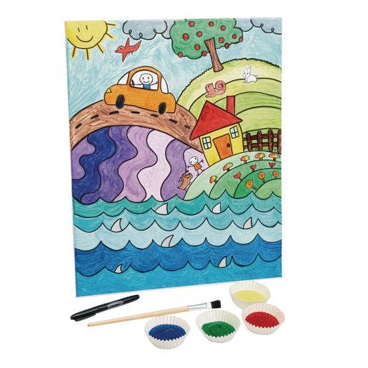 Large Stretched Canvas 16x20in 6pc