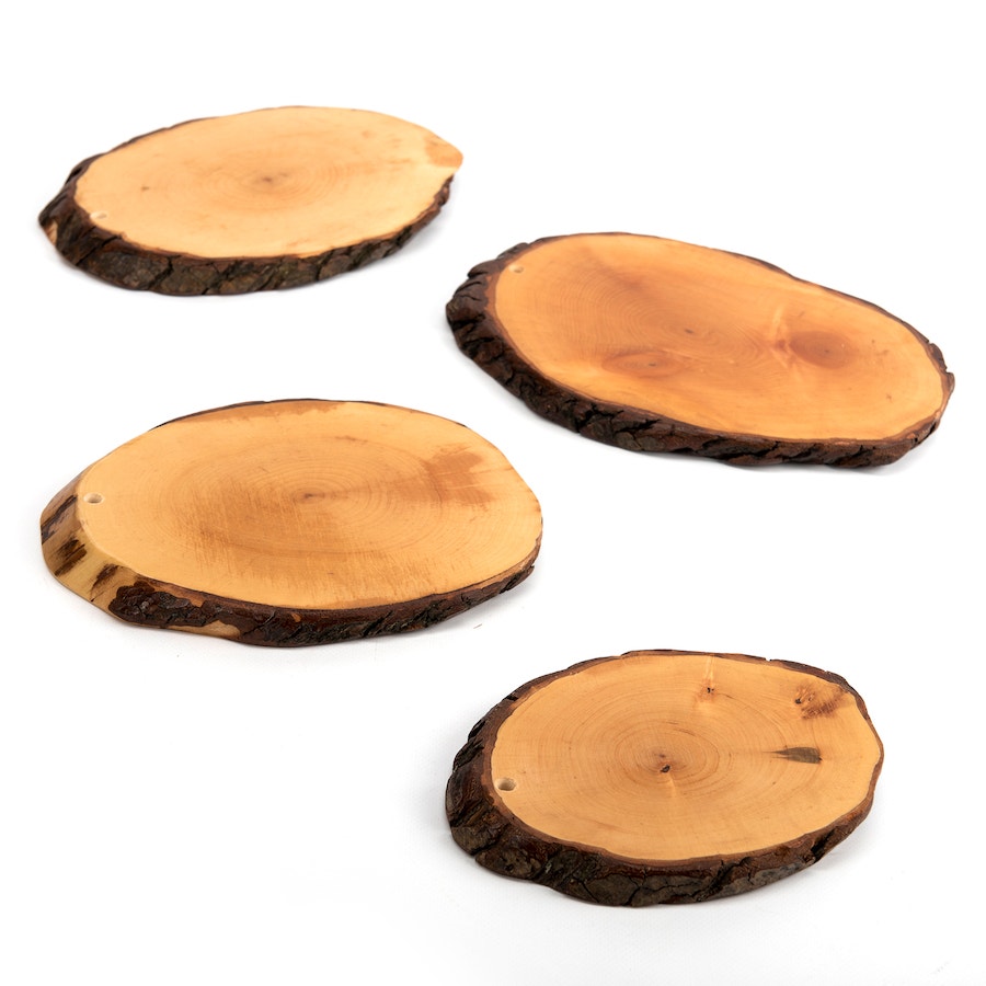 Large Wooden Writing Boards - 4 pack