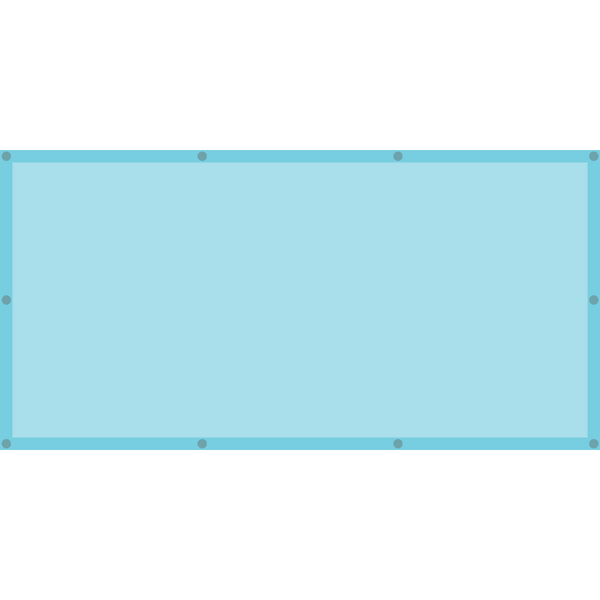 Light Blue Calming Covers Ceiling Light Filters