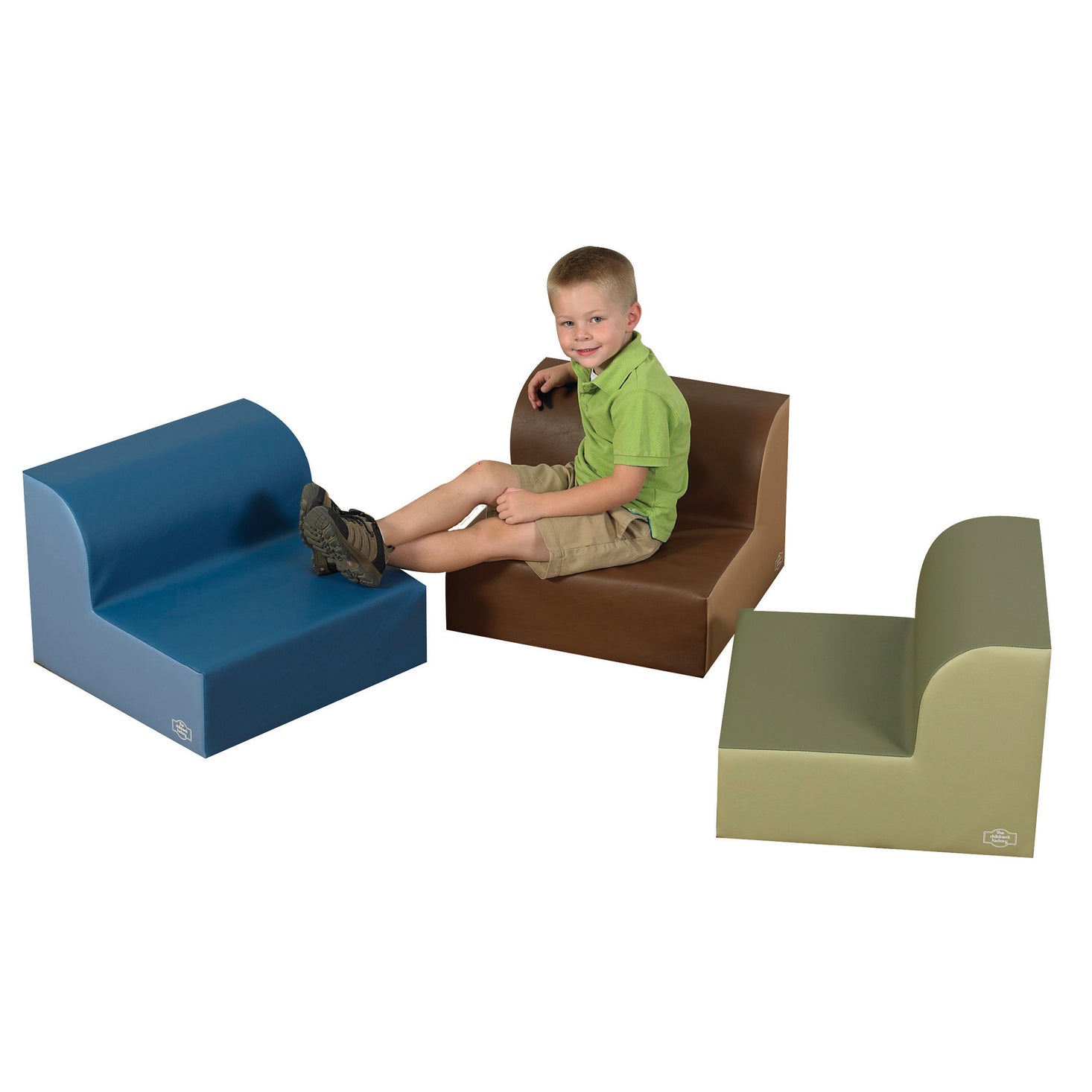 Loungers Set of 3 Woodland 2-Tone