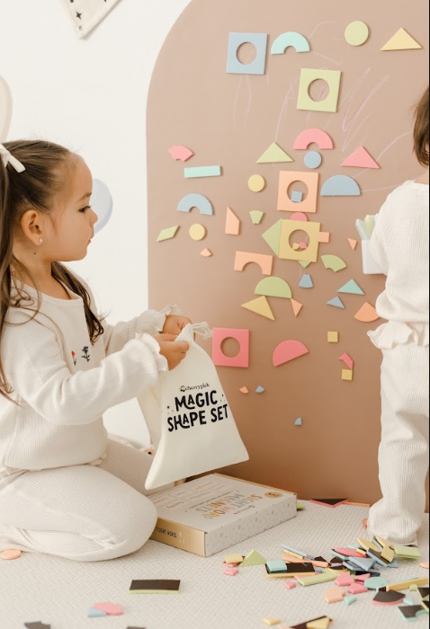 Magic Shape Set Soft Foam Magnetic Shapes