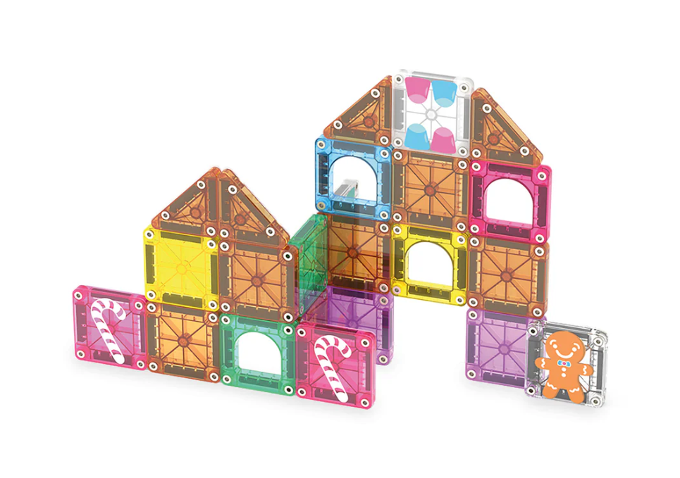 Magna-Tiles Gingerbread House Travel Set