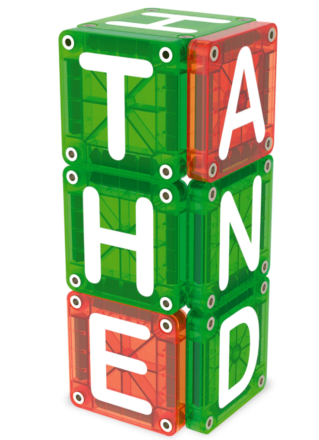 Magna-Tiles Learn Letters