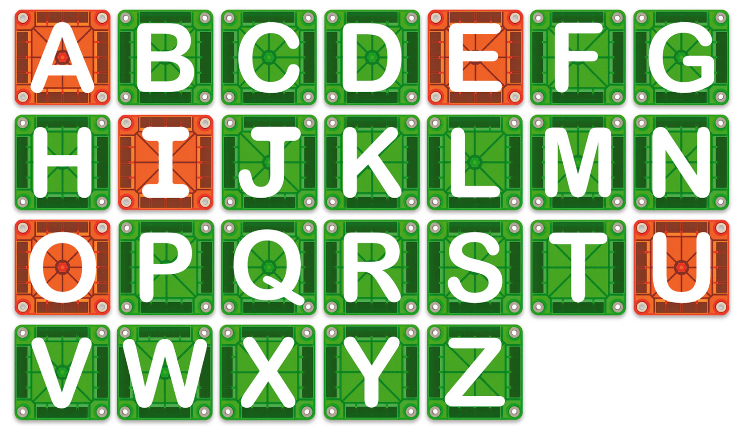 Magna-Tiles Learn Letters