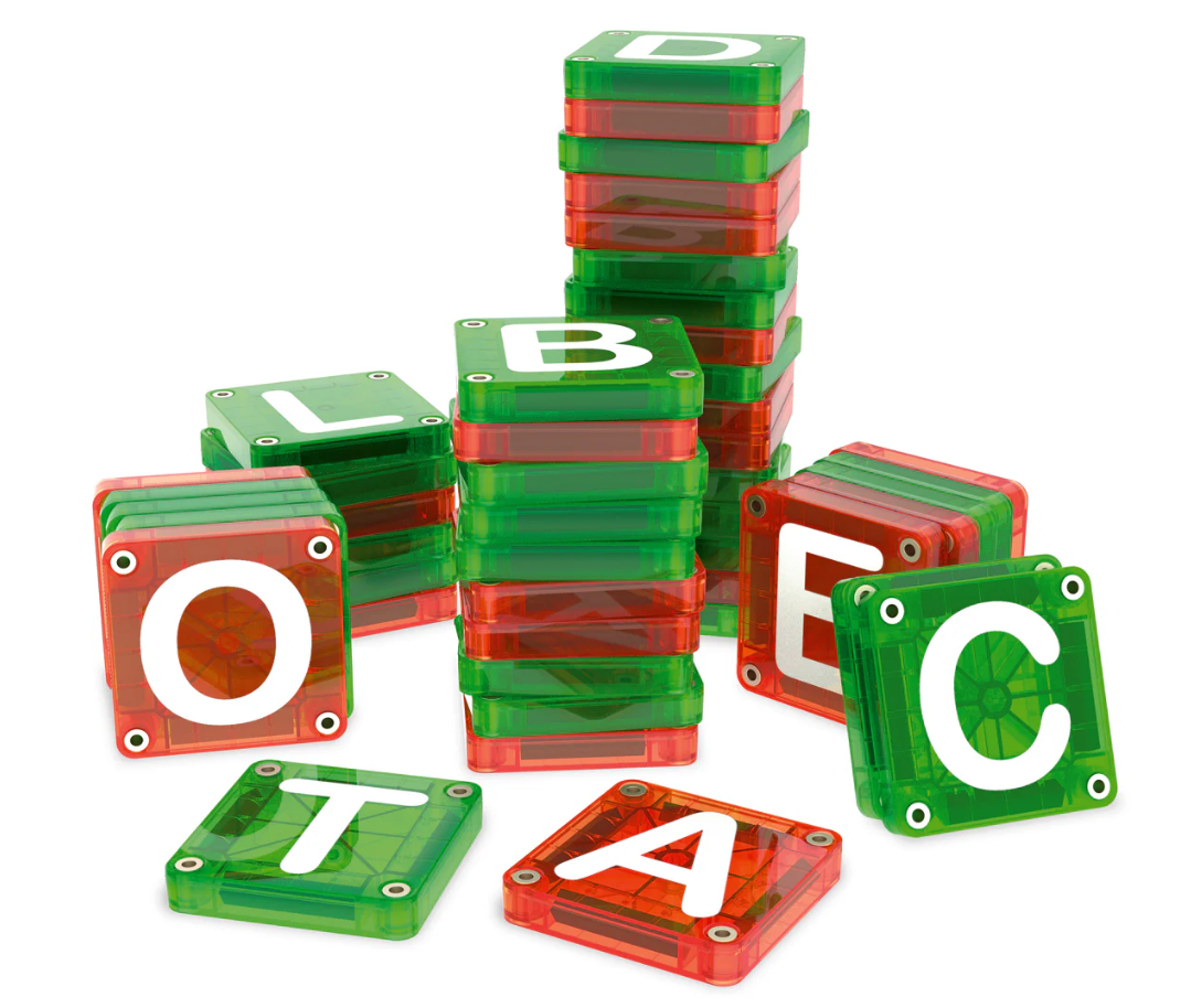 Magna-Tiles Learn Letters