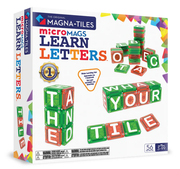 Magna-Tiles Learn Letters
