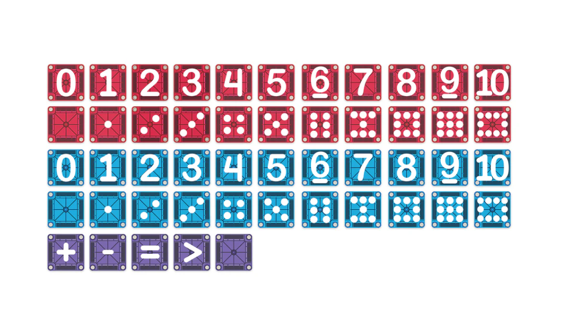 Magna-Tiles Learn Numbers