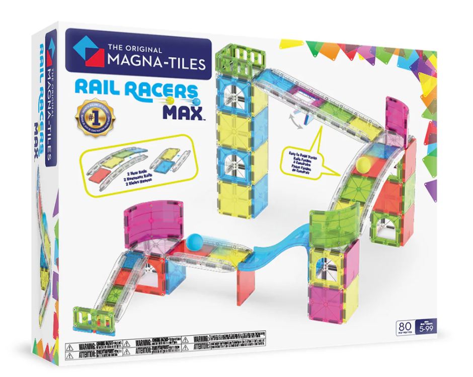Magna-Tiles Rail Racers Max