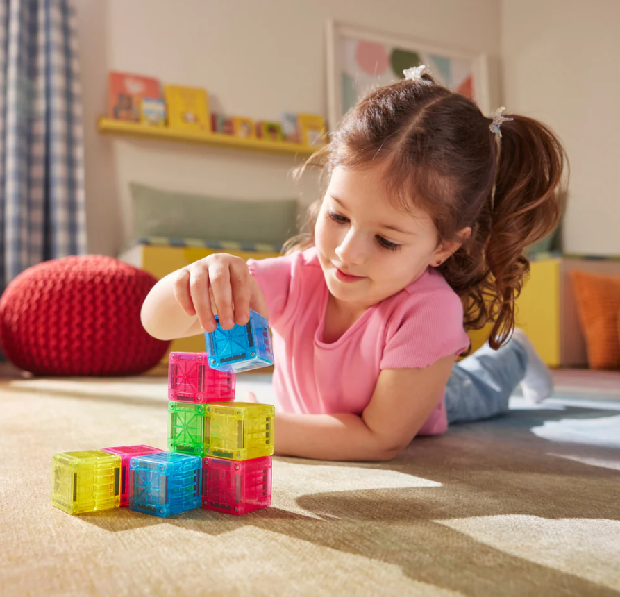 Magna-Tiles microMAGS Cubes