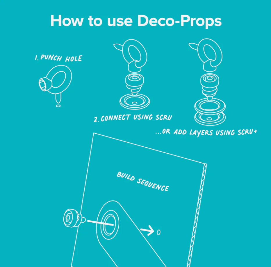 Makedo Deco-Props Sparkies