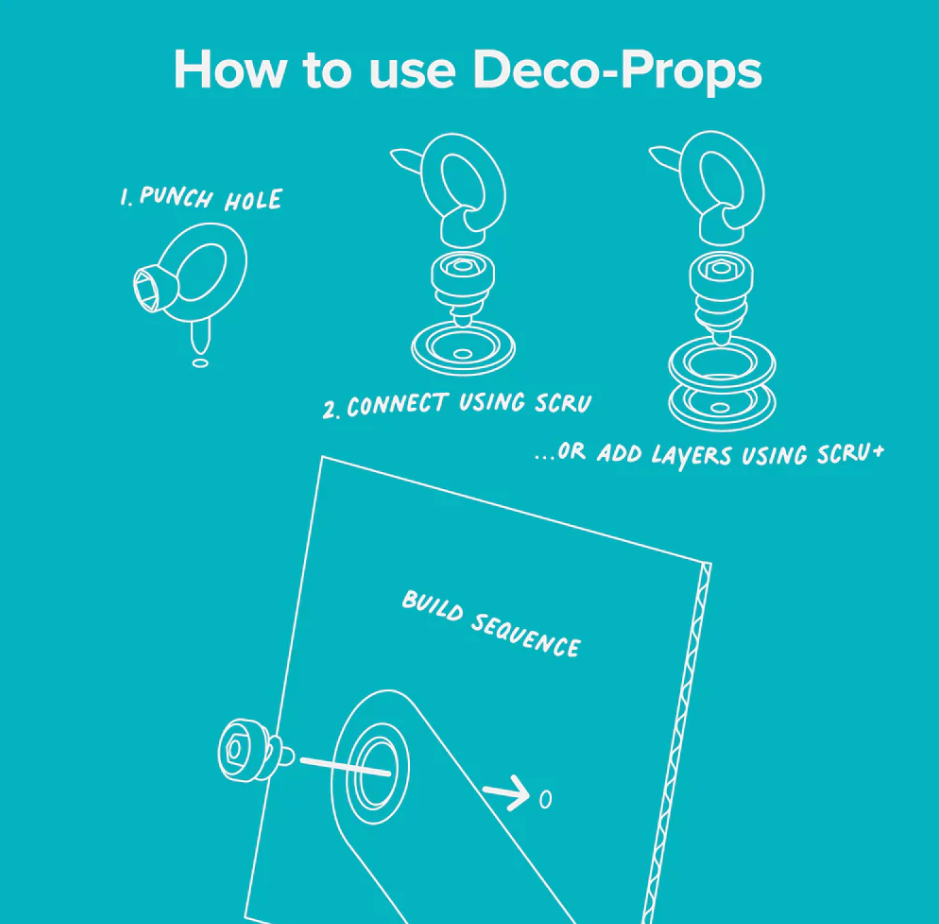 Makedo Deco-Props Twisties