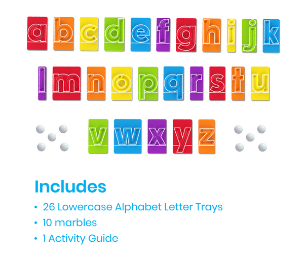 MarbleTracers Lowercase Letters