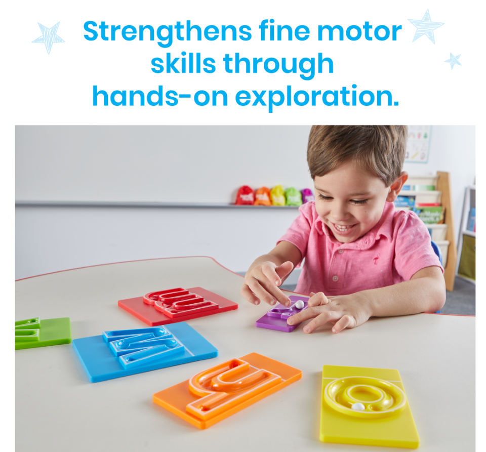 MarbleTracers Lowercase Letters