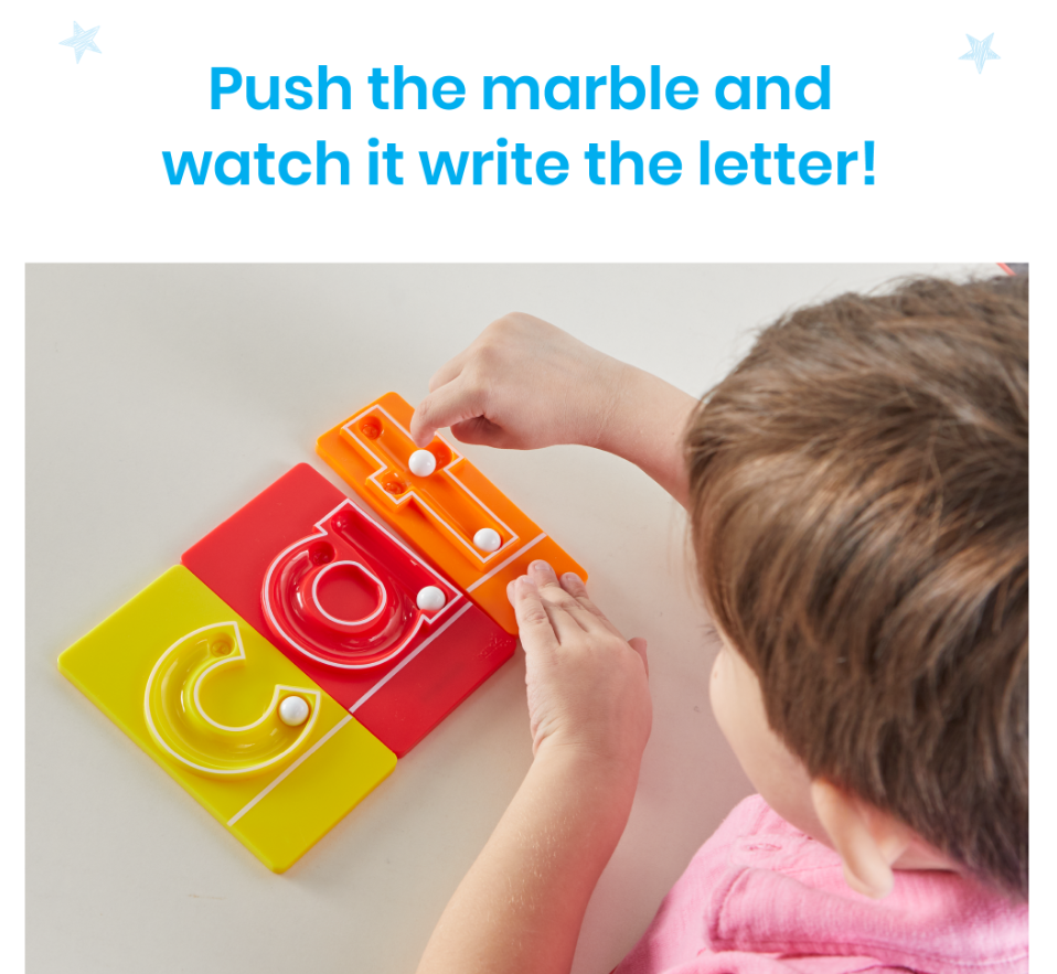 MarbleTracers Lowercase Letters