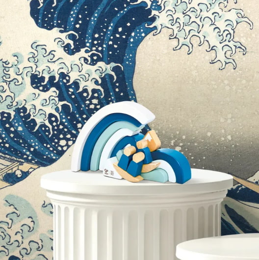 Met Hokusai Great Wave Blocks