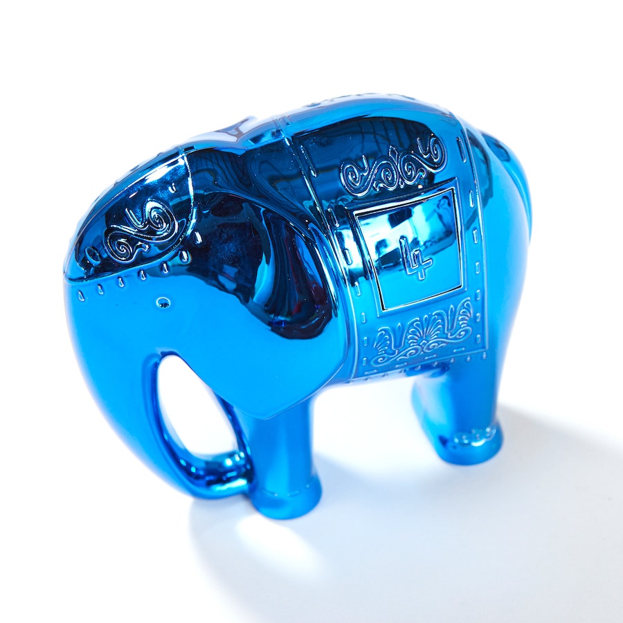 Metallic Elephant Number Parade