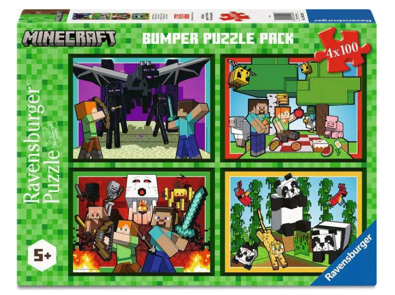 Minecraft 4x100 Pc Puzzle