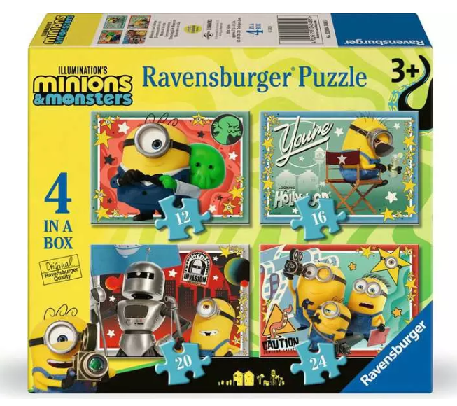 Minions 3 Directing Life Moments 12/16/20/24pc Puzzles