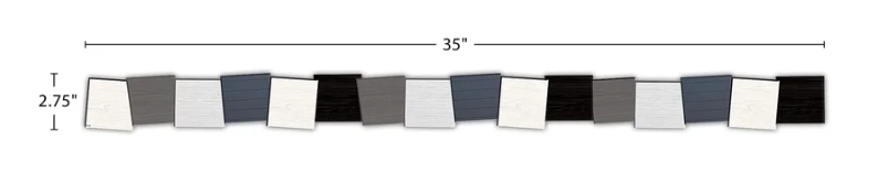 Modern Farmhouse Blocks Die-Cut Border Trim